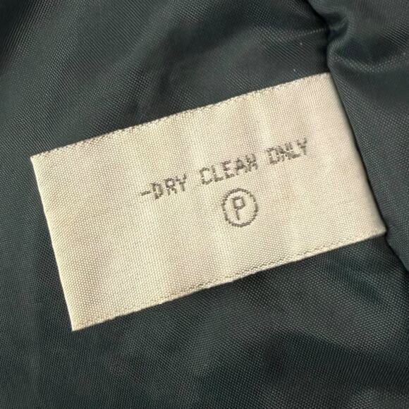 Vintage 90's deep cyan microsuede water repellant coat with fox fur trim hood - Picture 12 of 16